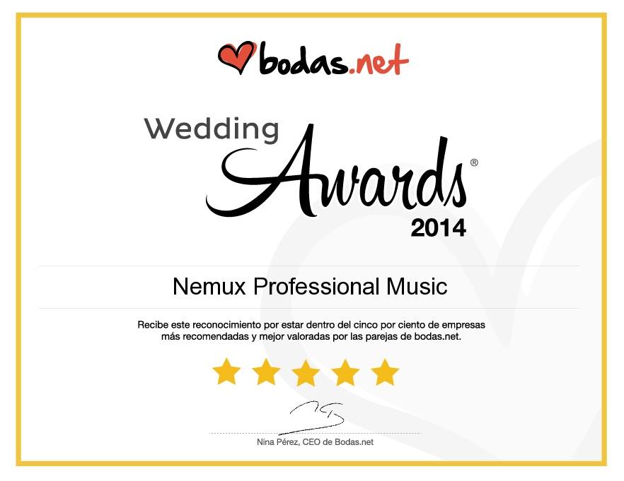 Wedding Awards 2014 – Premio Bodas.net